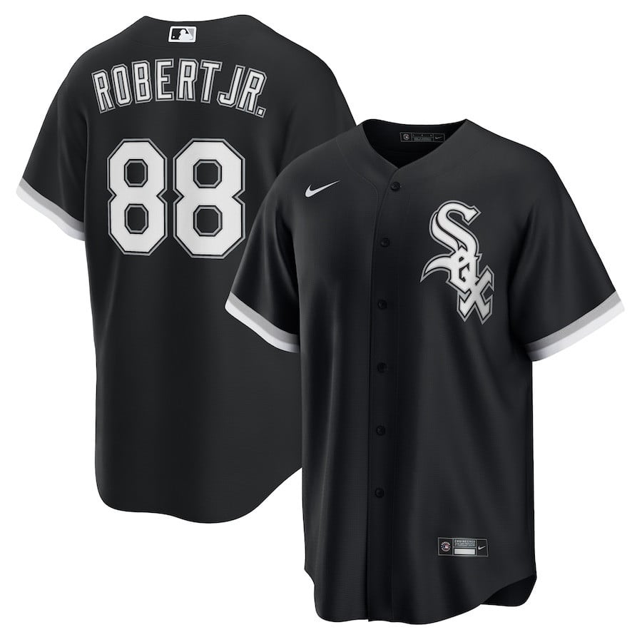 Luis Robert Jr. 88 Chicago White Sox Alternate Limited Player Men Jersey - Black
