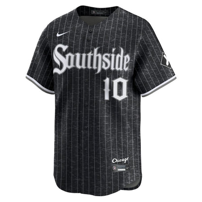 Yoán Moncada 10 Chicago White Sox City Connect Limited Player Men Jersey - Black