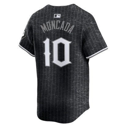 Yoán Moncada 10 Chicago White Sox City Connect Limited Player Men Jersey - Black