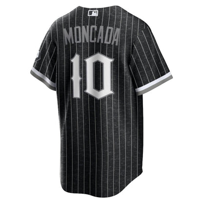 Yoan Moncada 10 Chicago White Sox City Connect Player Men Jersey - Black