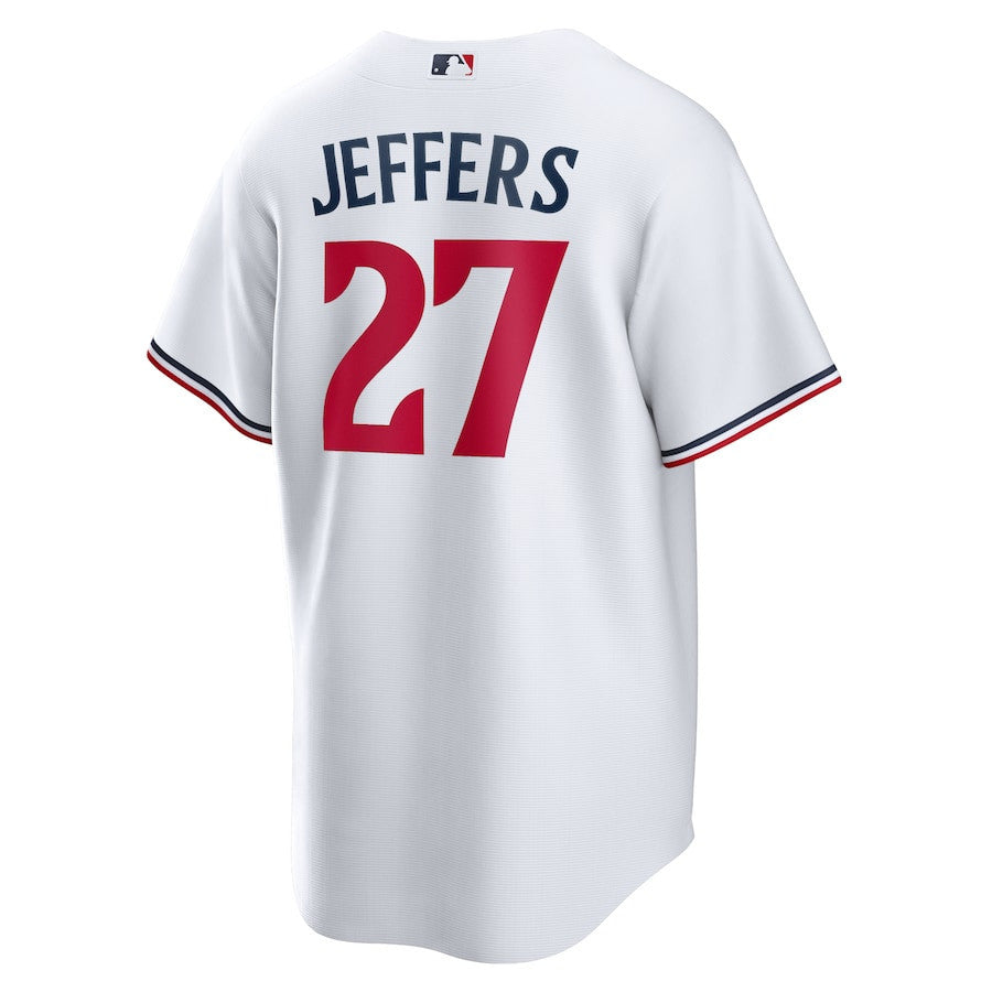 Ryan Jeffers 27 Minnesota Twins Home Player Men Jersey - White