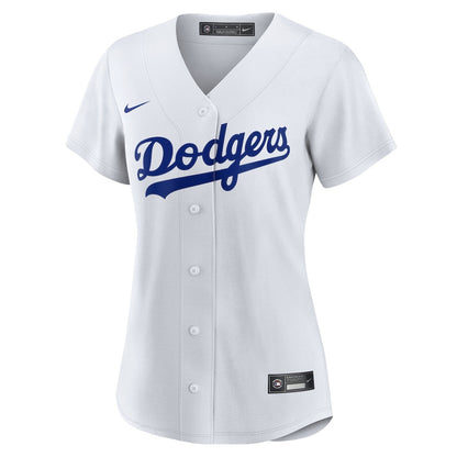 Blake Snell 7 Los Angeles Dodgers Home Player Women Jersey - White