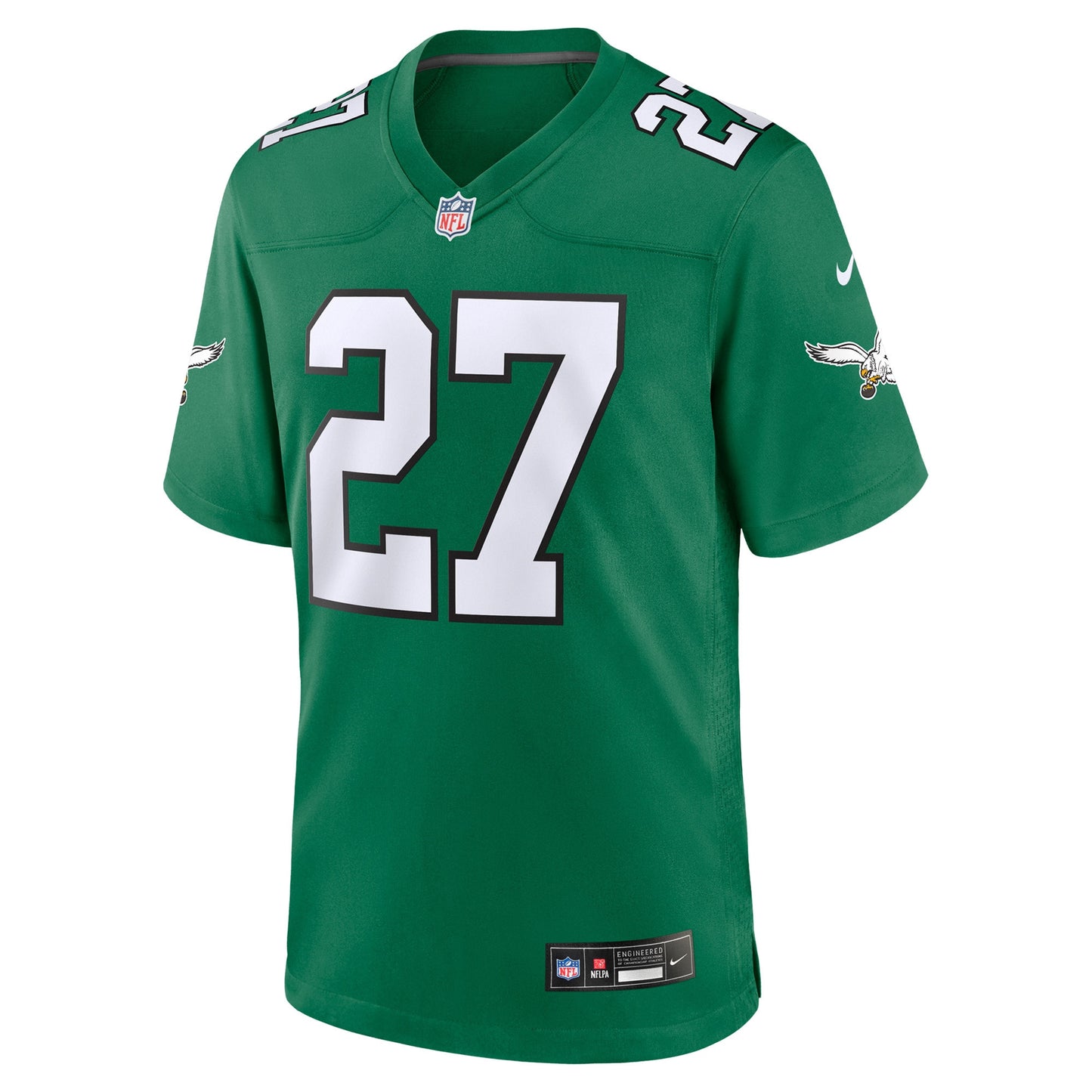 Quinyon Mitchell 27 Philadelphia Eagles Alternate Game Men Jersey - Kelly Green