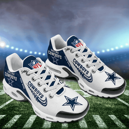 Dallas Cowboys Custom Name TN Shoes Sneakers For Men And Women - Navy