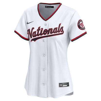 Dylan Crews 3 Washington Nationals Women's Home Limited Player Jersey - White