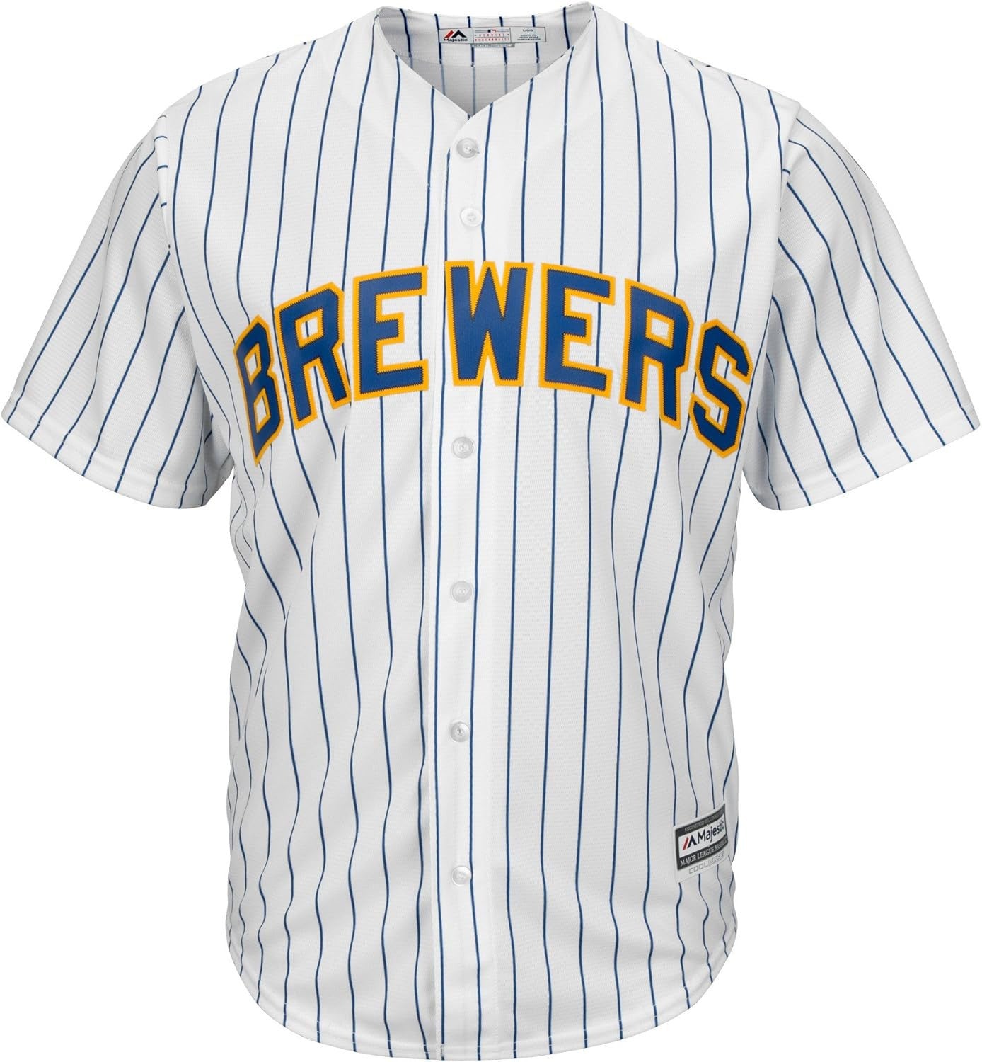 Bob Uecker 9 Milwaukee Brewers Men's White Jersey