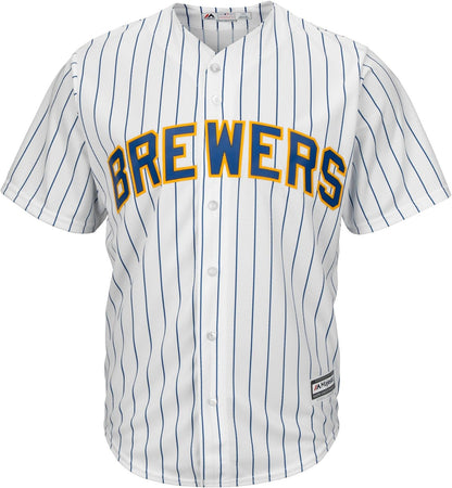 Bob Uecker 9 Milwaukee Brewers Men's White Jersey