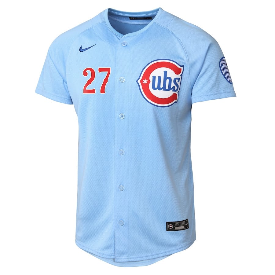Seiya Suzuki 27 Chicago Cubs Limited Alternate 2 YOUTH Jersey - Baby Blue