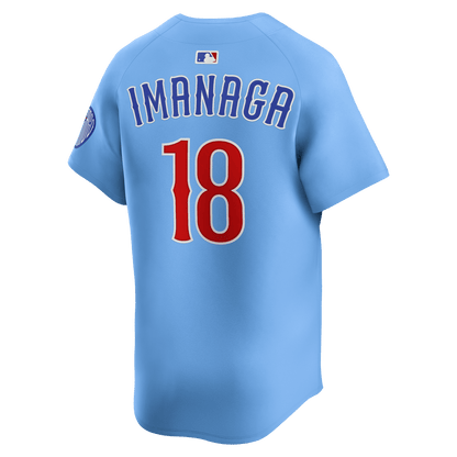 Shōta Imanaga 18 Chicago Cubs Limited Alternate 2 Men Jersey - Baby Blue