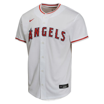 Travis d'Arnaud 25 Los Angeles Angels YOUTH Home Game Player Jersey - White