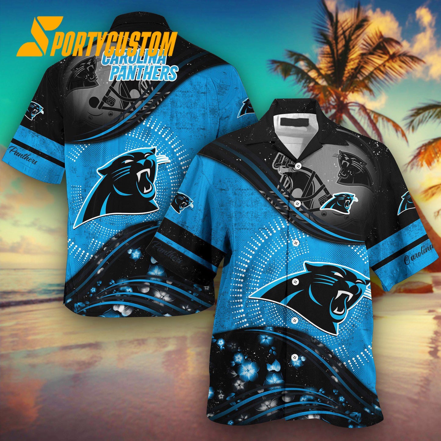 Carolina Panthers Summer Hawaiian Shirt New Design Fans Gifts