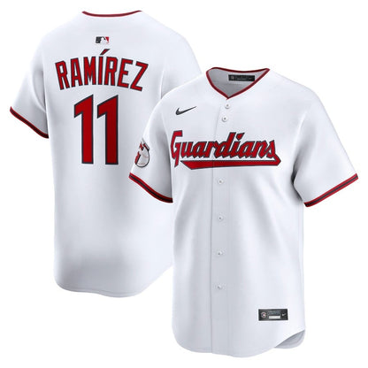 Jose Ramirez 11 Cleveland Guardians Home Limited Men Jersey - White