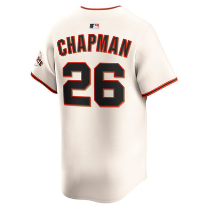 Matt Chapman 26 San Francisco Giants Home Limited Player Men Jersey - Cream