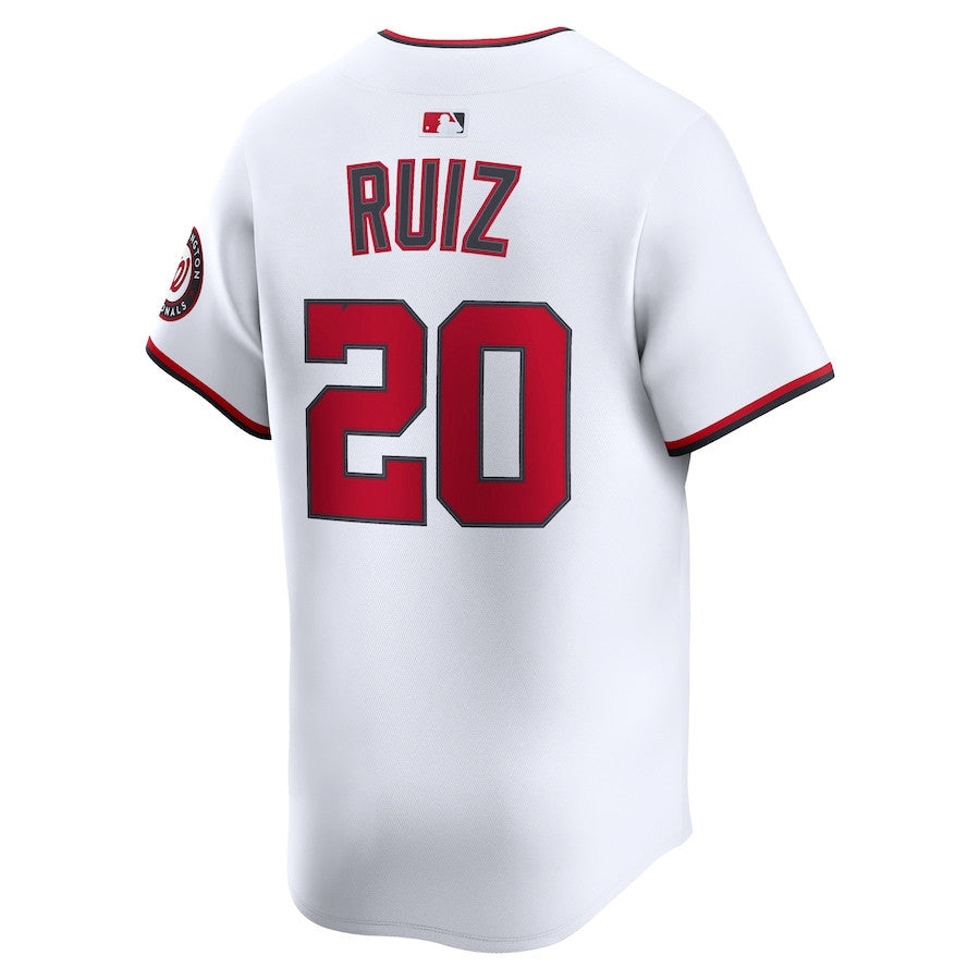 Keibert Ruiz 20 Washington Nationals Alternate Limited Player MMen Jersey - White
