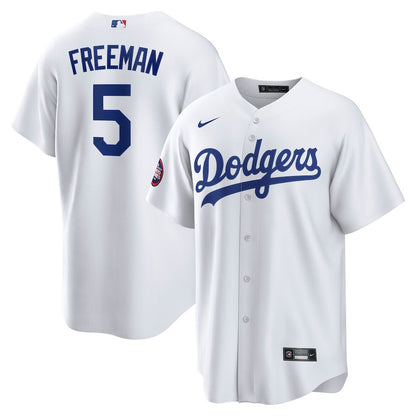 Freddie Freeman 5 Los Angeles Dodgers 2025 MLB World Tour: Tokyo Series Home Player Men Jersey - White