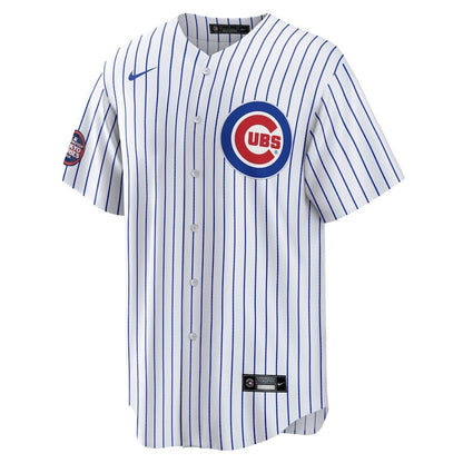 Shōta Imanaga 18 Chicago Cubs 2025 MLB World Tour: Tokyo Series Home Kanji Player Men Jersey - White