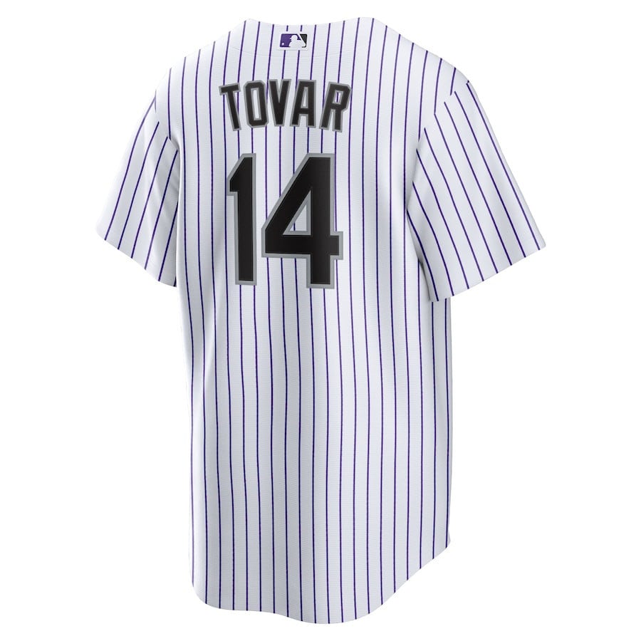 Ezequiel Tovar 14 Colorado Rockies Home Men Jersey - White
