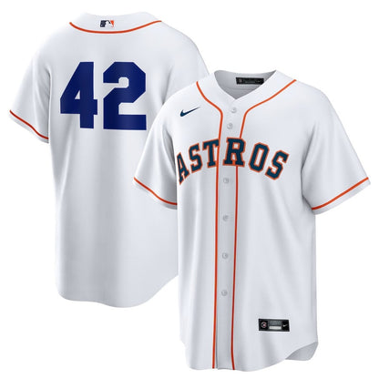 Houston Astros Home 2025 Jackie Robinson Day Men Jersey - White