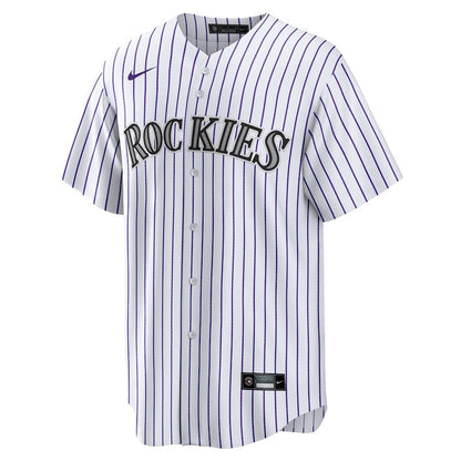 Colorado Rockies Home 2025 Jackie Robinson Day Men Jersey - White