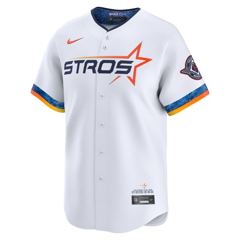 Houston Astros 2025 City Connect Limited Men Jersey - White