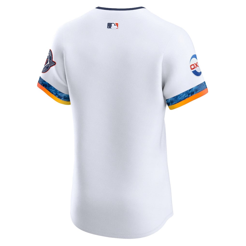 Houston Astros 2025 City Connect Elite Men Jersey - White