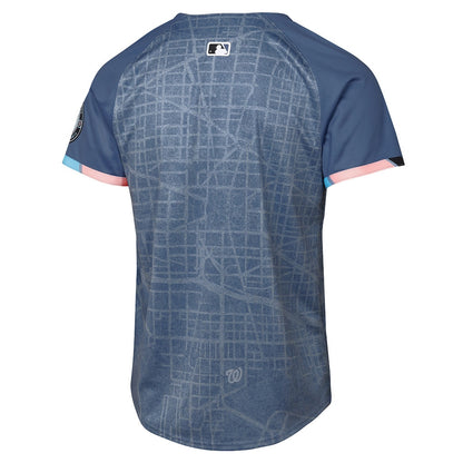 Washington Nationals 2025 City Connect Limited YOUTH Jersey - Blue
