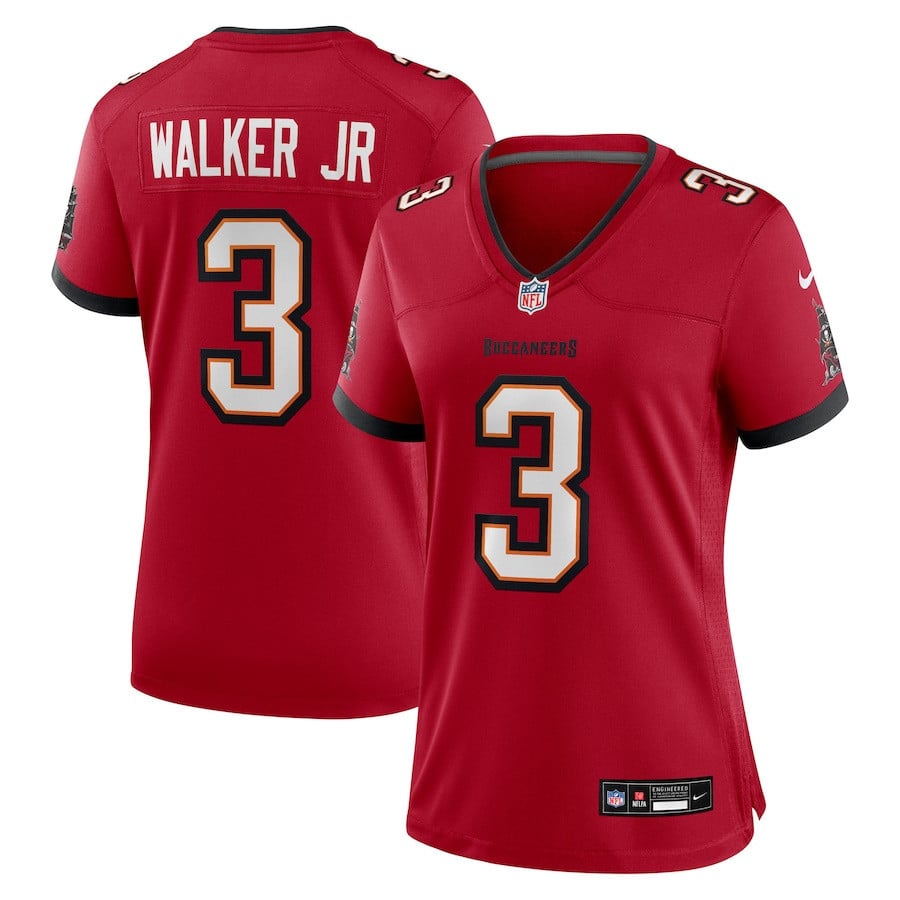 Anthony Walker Jr. 87 Tampa Bay Buccaneers Women's Team Game Jersey - Red