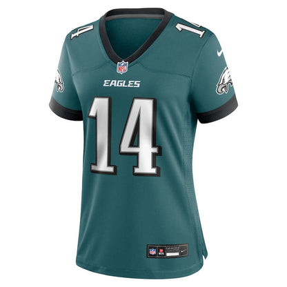 Dorian Thompson-Robinson 14 Philadelphia Eagles Women's Team Game Jersey - Midnight Green