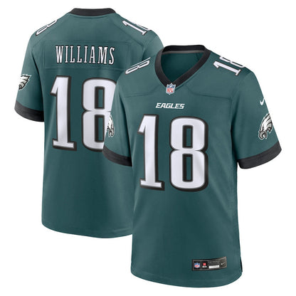 Avery Williams 18 Philadelphia Eagles Team Game Men Jersey - Midnight Green