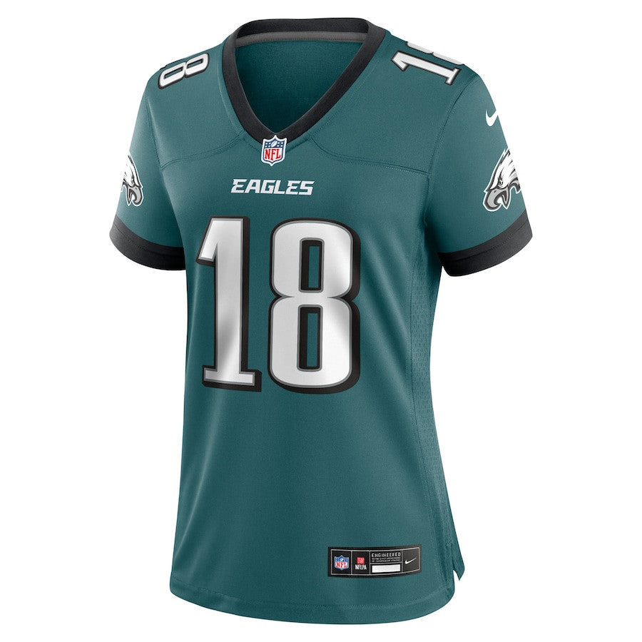 Avery Williams 18 Philadelphia Eagles Women's Team Game Jersey - Midnight Green
