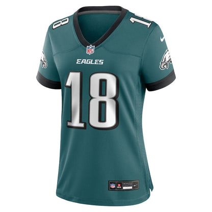 Avery Williams 18 Philadelphia Eagles Women's Team Game Jersey - Midnight Green