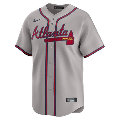 Matt Olson 28 Atlanta Braves Road Limited Player Men Jersey - Gray