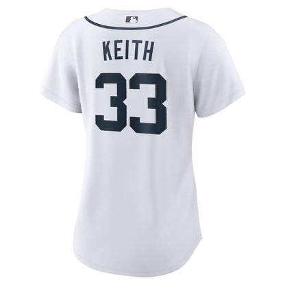 Colt Keith 33 Detroit Tigers Women's Home Jersey - White