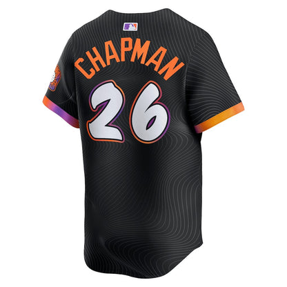 Matt Chapman 26 San Francisco Giants 2025 City Connect Limited Men Jersey - Anthracite