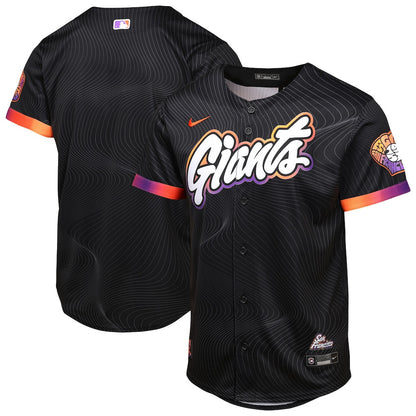 San Francisco Giants 2025 City Connect Limited YOUTH Jersey - Anthracite