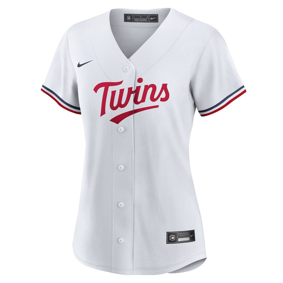 Pablo Lopez 49 Minnesota Twins Women's Home Jersey - White