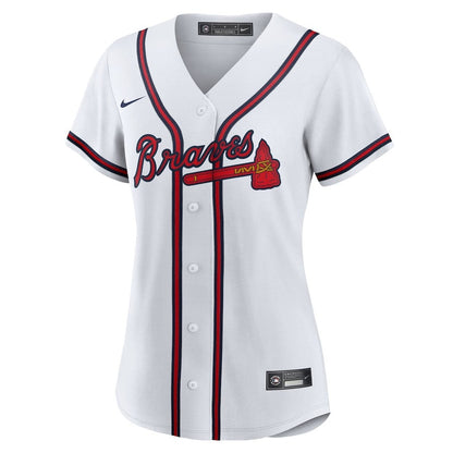 Reynaldo Lopez 40 Atlanta Braves Women's Home Jersey - White
