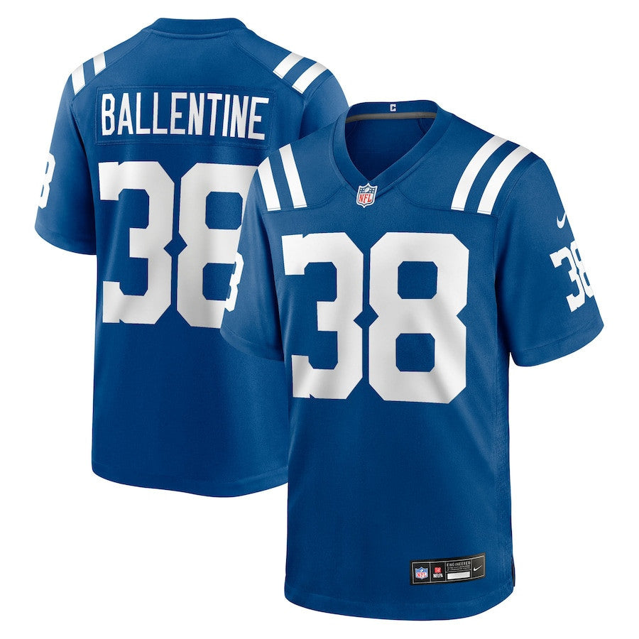 Corey Ballentine 38 Indianapolis Colts Team Game Men Jersey - Royal