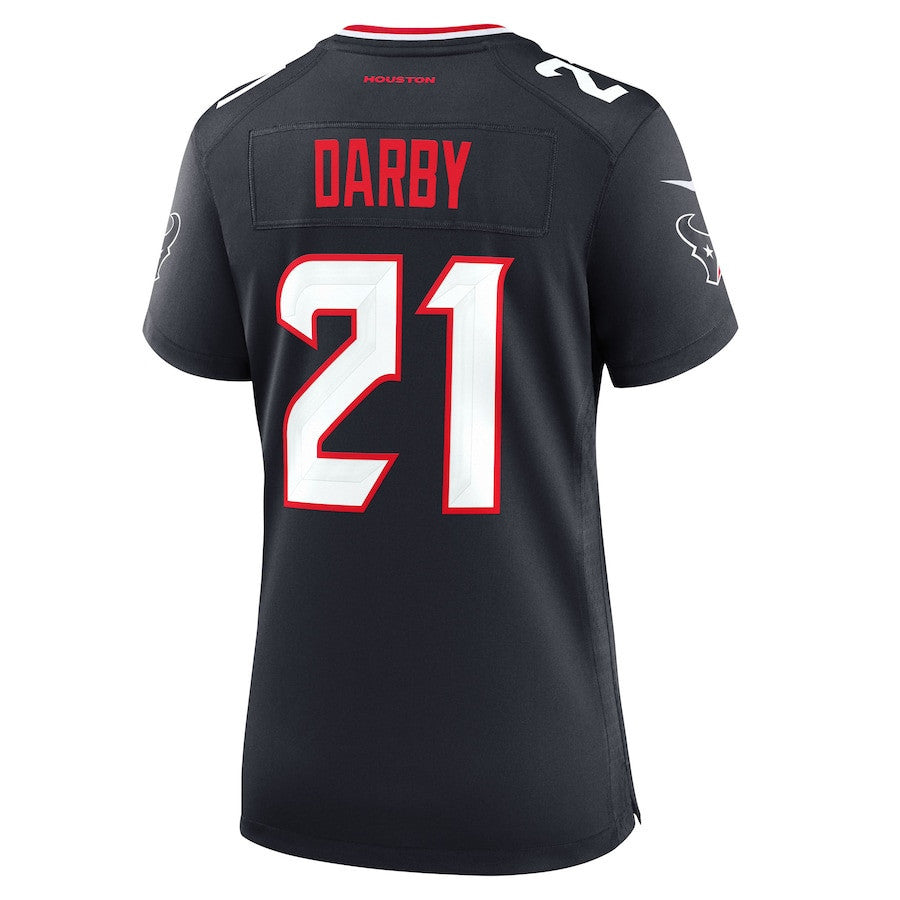 Ronald Darby 21 Houston Texans Women's Team Game Jersey - Navy