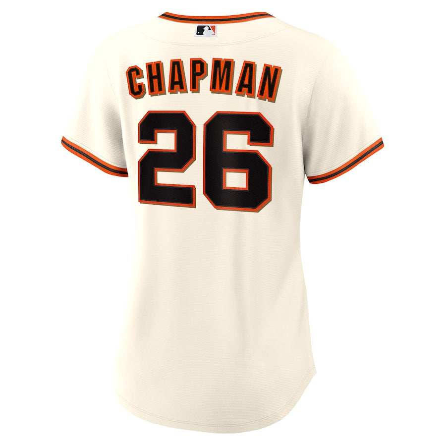 Matt Chapman 26 San Francisco Giants Women's Home Jersey - Cream