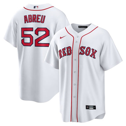 Wilyer Abreu 52 Boston Red Sox Home Men Jersey - White