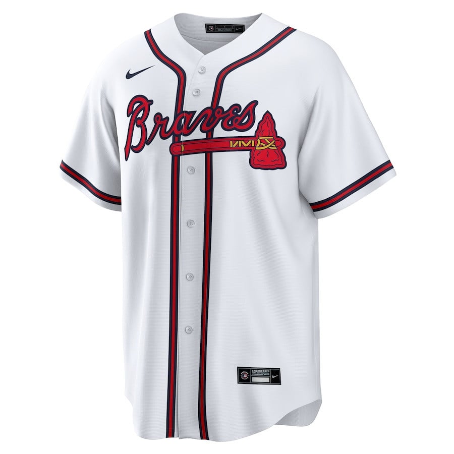 Daysbel Hernandez 62 Atlanta Braves Home Men Jersey - White