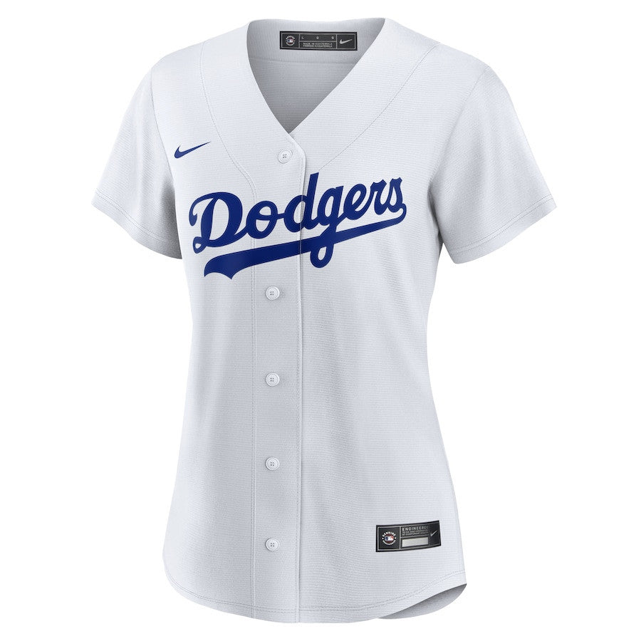 Tony Gonsolin 26 Los Angeles Dodgers Home Women Jersey - White