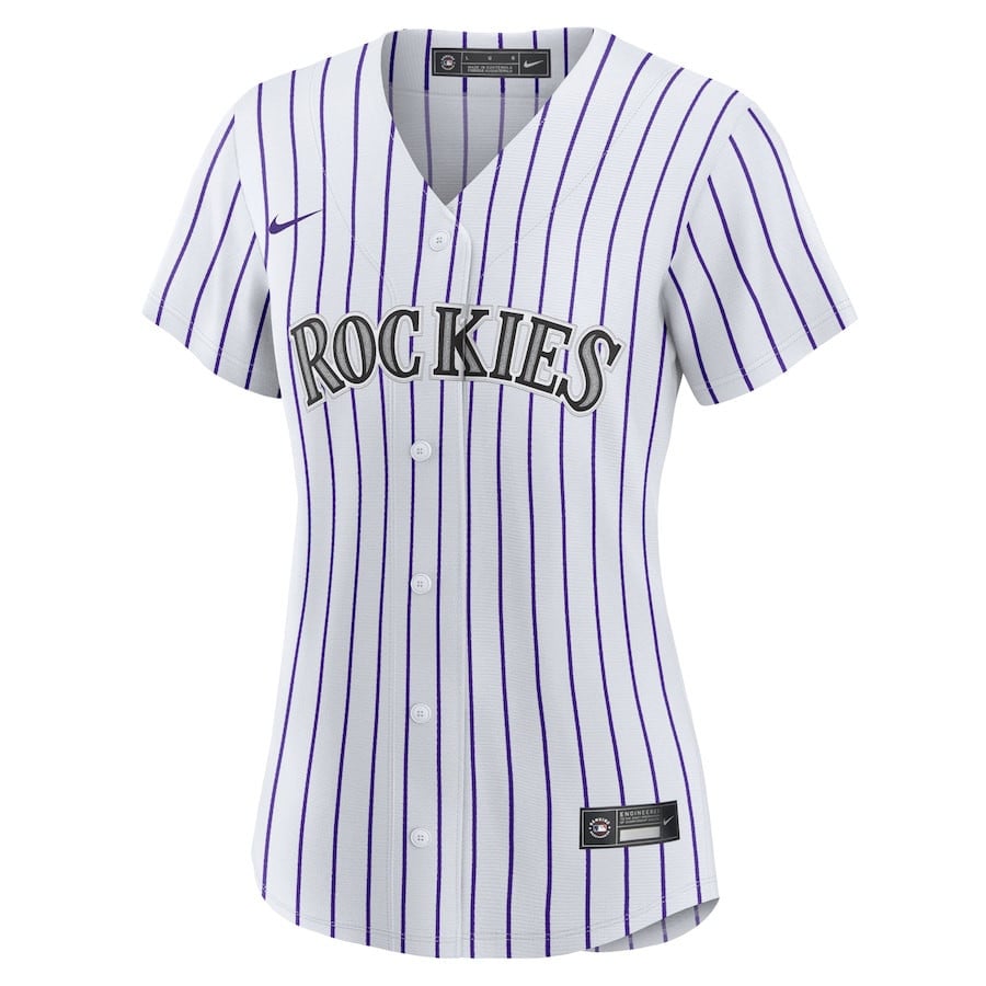 Brenton Doyle 9 Colorado Rockies Home Women Jersey - White