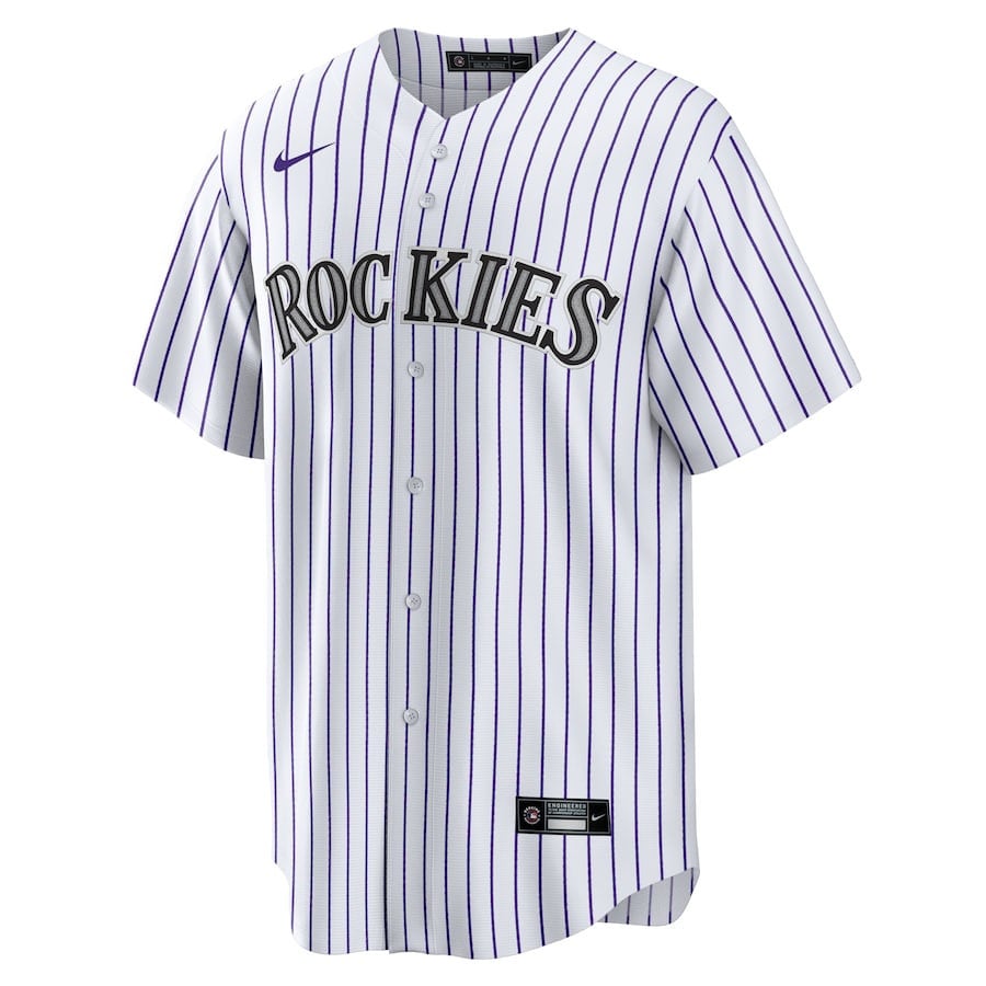 Thairo Estrada 39 Colorado Rockies Home Men Jersey - White