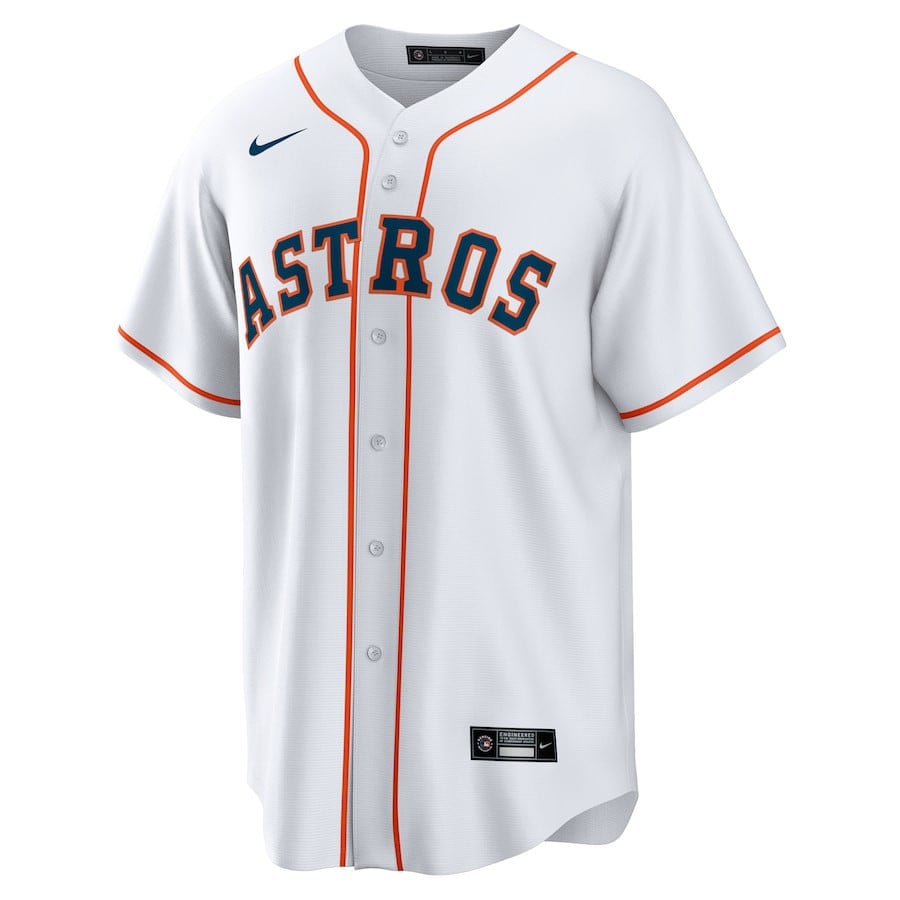 Isaac Paredes 15 Houston Astros Home Men Jersey - White