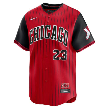 Andrew Benintendi 23 Chicago White Sox 2025 City Connect Limited Men Jersey - Red/Black