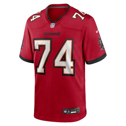 Garret Greenfield 74 Tampa Bay Buccaneers Team Game Men Jersey - Red