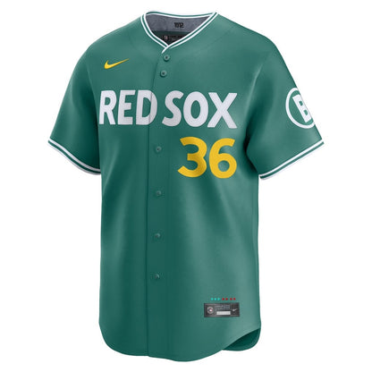 Triston Casas 36 Boston Red Sox 2025 City Connect Limited Men Jersey - Green