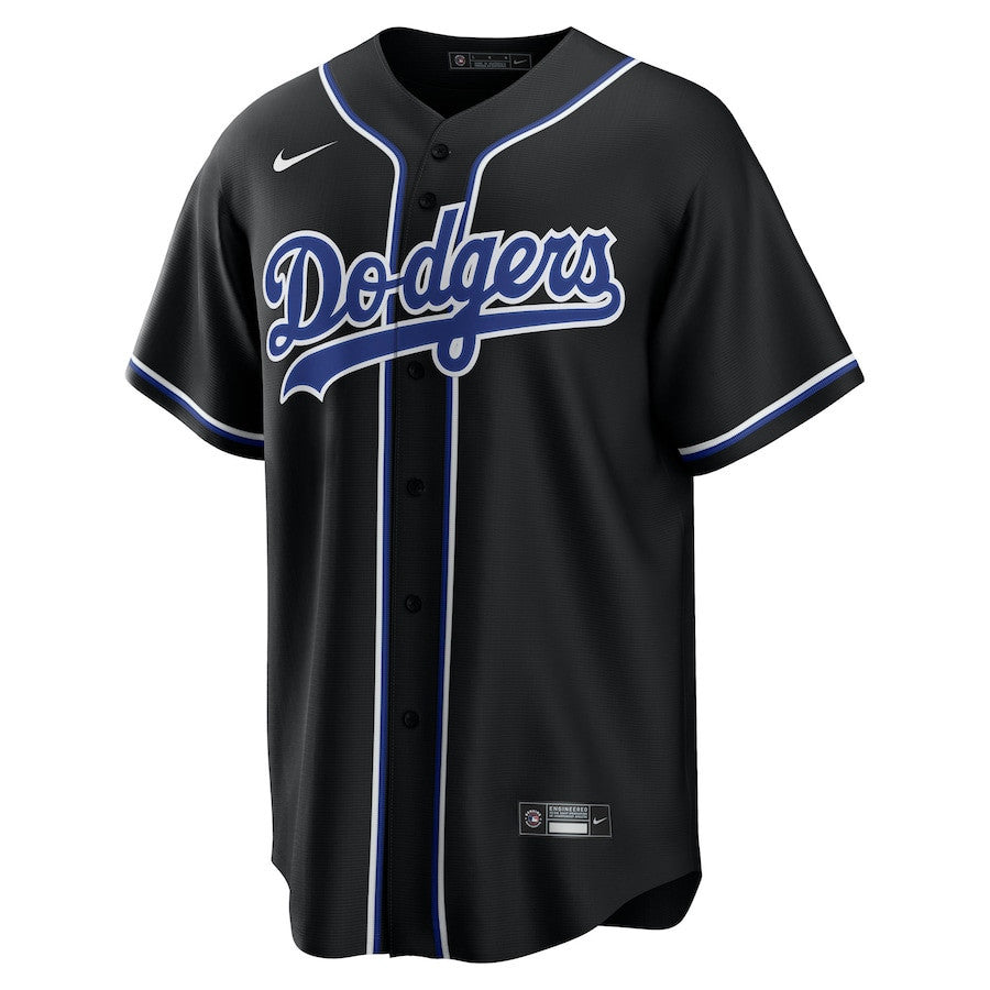 Mookie Betts 50 Los Angeles Dodgers Lights Out Men Jersey - Black